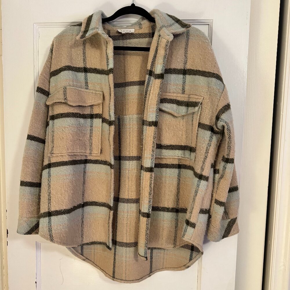 ACOA Flannel Shacket